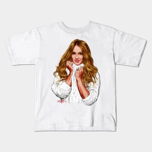 Carrie Underwood - An illustration by Paul Cemmick Kids T-Shirt